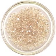 Preciosa Crystal Rondelle Bead - Crystal Honey (03000-235-Hon)