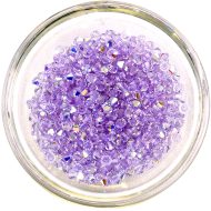 Preciosa Crystal Rondelle Bead - Violet AB (20310AB)