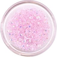 Preciosa Crystal Rondelle Bead - Pink Sapphire AB (70220AB)