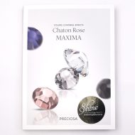 Preciosa Chaton Rose MAXIMA Colour Sample Card
