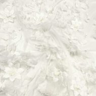 Abby 3D Embroidered Tulle