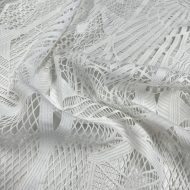 Gatsby Art Deco Guipure Lace White