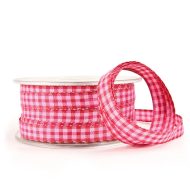 Emily Gingham Ribbon Pink/Red