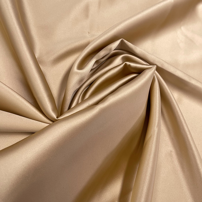 Celina Stretch Satin Antique Gold