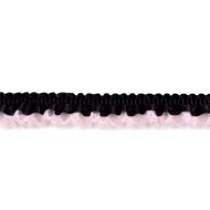 Single Edge Garter Elastic 343 -  Black / Pale Pink