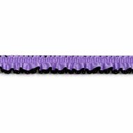 Single Edge Garter Elastic 631 -  Lilac / Black