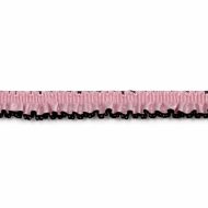 Single Edge Garter Elastic 631 -  Pink / Black