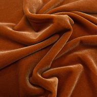 Lush Stretch Velvet Butterscotch