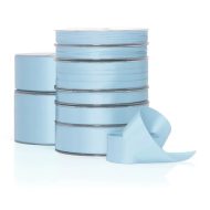 Polyester Double Satin Ribbon Baby Blue