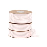 Gingham Ribbon Champagne