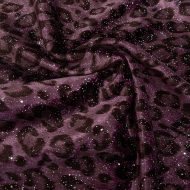 Diva Cheetah Velvet Plum