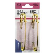 Birch Kilt Pins Gold