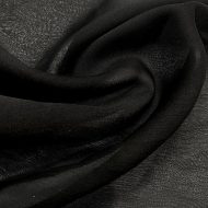 Shot Chiffon Black