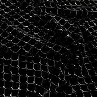 Diamond Silver Glitter Velvet Black/Silver