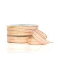 Nutcracker Ribbon Peach/Gold