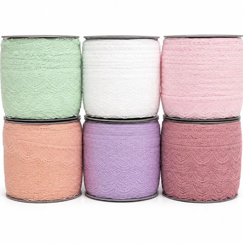 Nylon Lace Trimming 251 - Full Roll - Image 7
