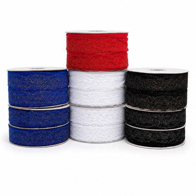 Nylon Lace Trimming 7791 - Full Roll - Image 12
