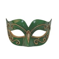 Green/Gold Masquerade Mask