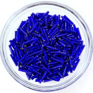 Preciosa Twisted Bugle Beads 30 Royal